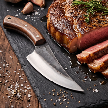 Hellfang 5" Hand Forged Butcher Knife, High Carbon Steel