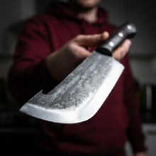 Mastercraft 4-Piece Hand Forged Cleaver & Chef Knife Set by Xcutlery — view 4