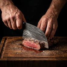Chef's Kiss 7" Hand Forged Chef Knife, High Carbon Steel by Xcutlery — view 4